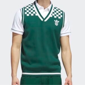 *NWT* Adidas x Bogey Boys Checkerboard Golf Sweater Vest